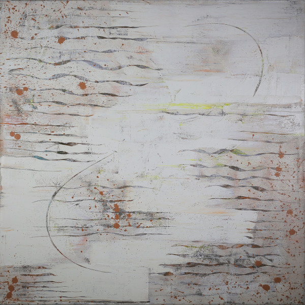 5.1 -Djeyran- Oil on canvas. 100x100. Date 18.09.15